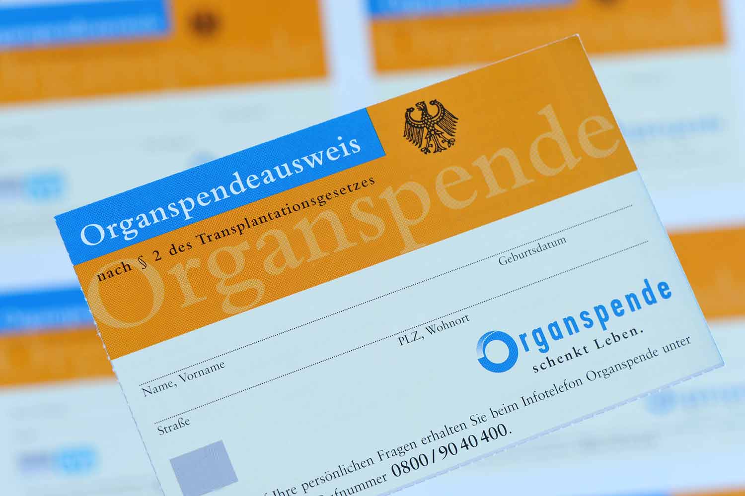 Organspendeausweis